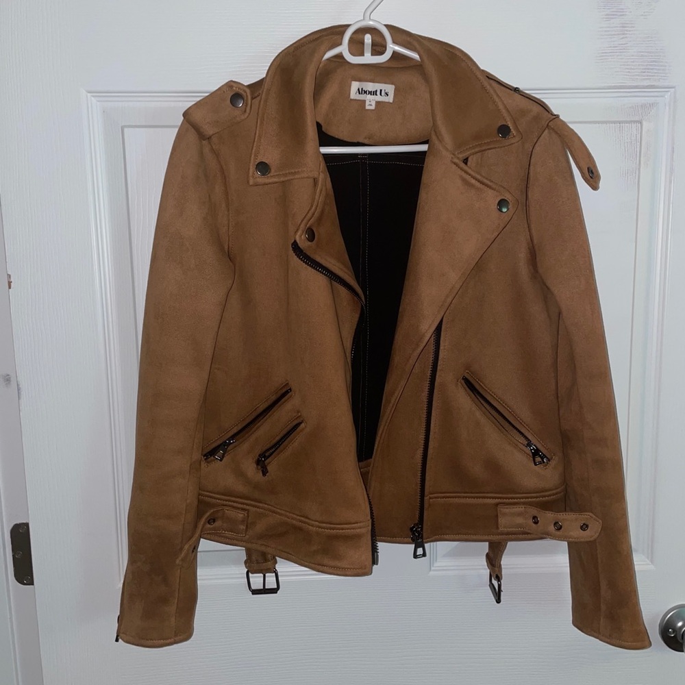 SUEDE BOMBER JACKET